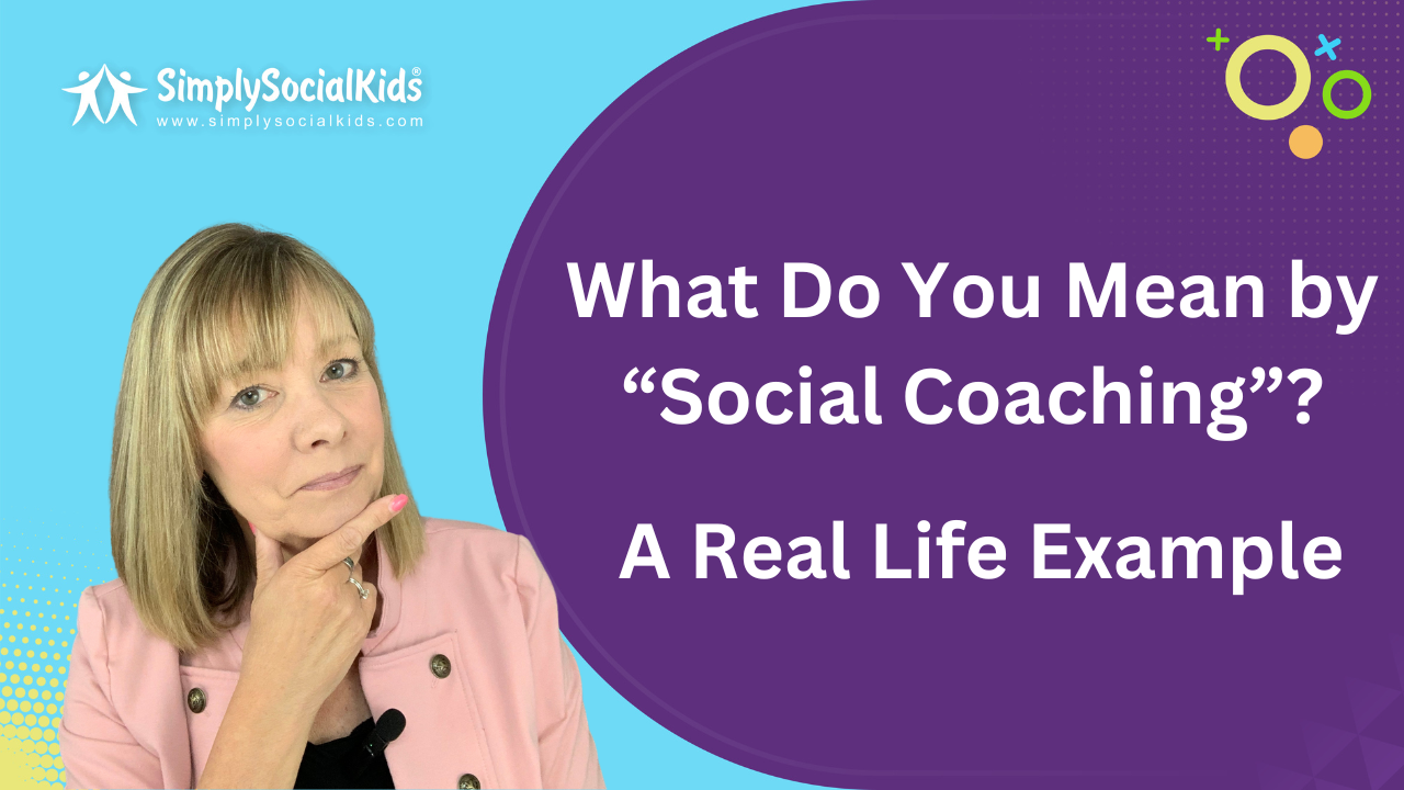 social coach with inquisitive look with caption what do you mean by social coaching