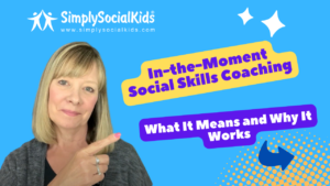 new video on in the moment social skills coaching