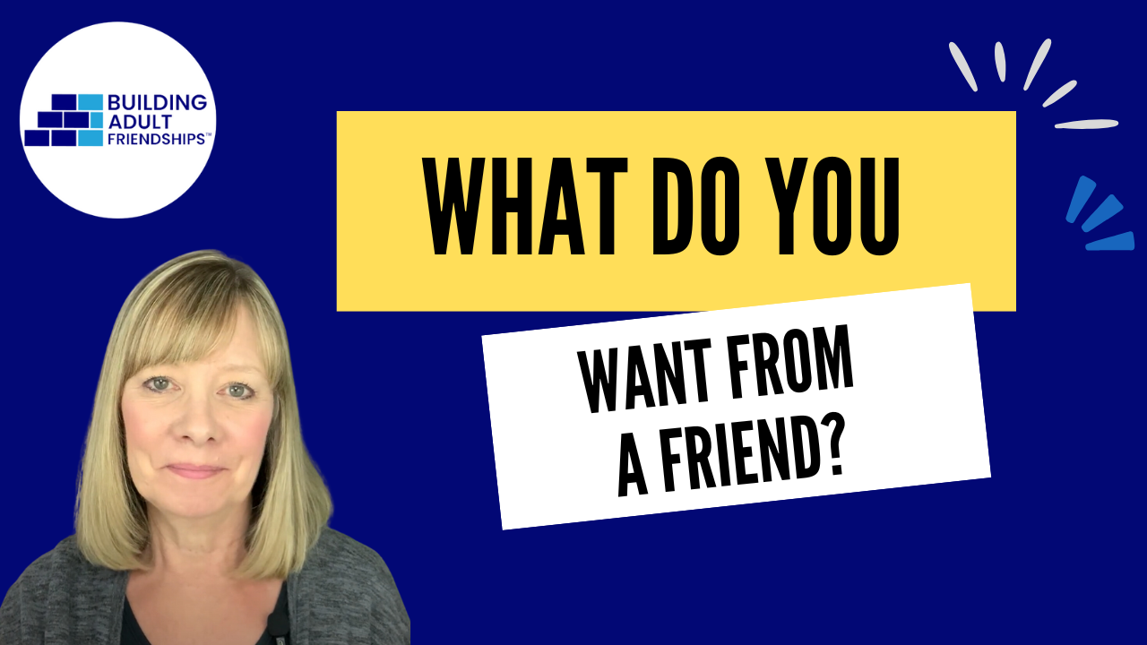 What qualities do you value in a friend? Join the Conversation!